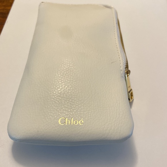 NWOT Chloe Rose Gold Clear CE635S Sunglasses with Case - Picture 6 of 10